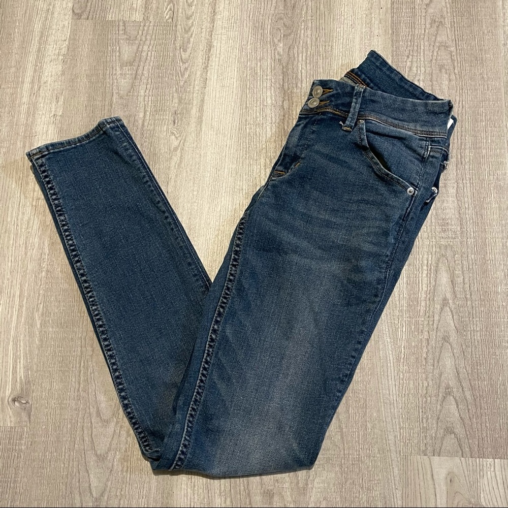 Hudson Collin Skinny Flap Pocket Jeans 27